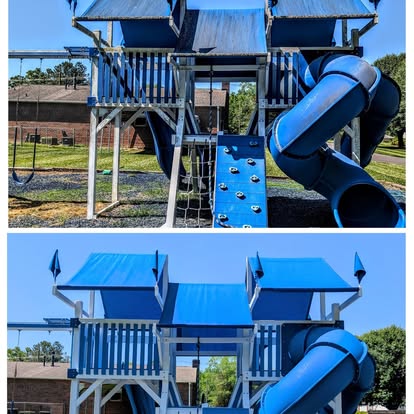 Amazing Playground Equipment Cleaning & Restoration in Gastonia, NC